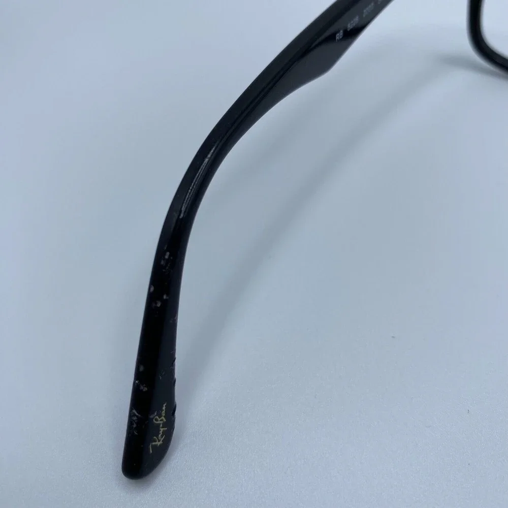 Ray-Ban RB 5228 53mm Acetate Full Rim Eyeglasses - Black - Picture 6 of 11